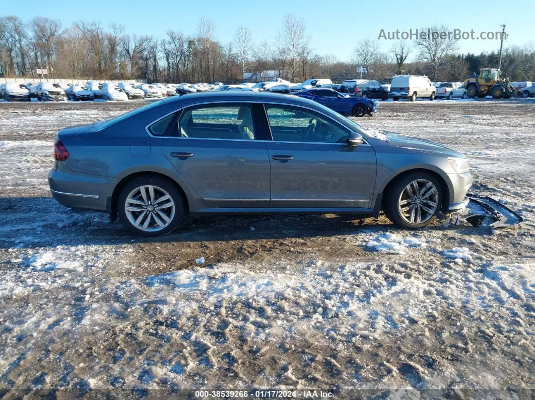 2017 Volkswagen Passat 1.8t Se Gray vin: 1VWGT7A36HC079995