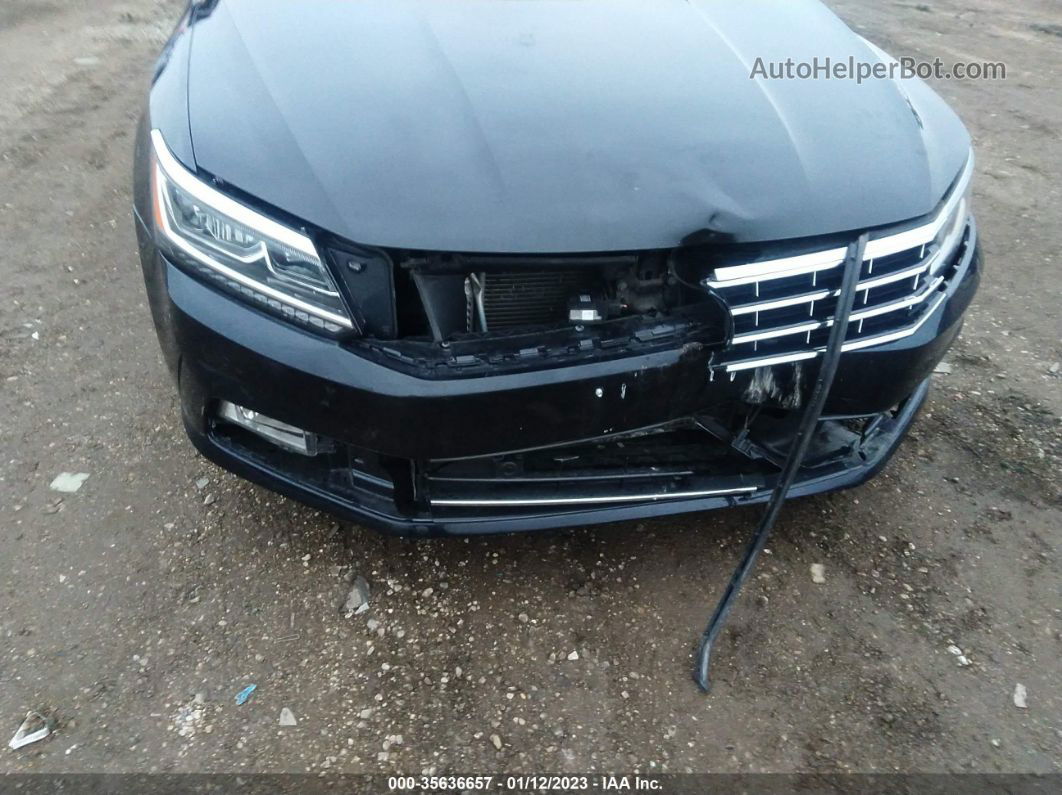 2017 Volkswagen Passat 1.8t Se Черный vin: 1VWGT7A37HC074823