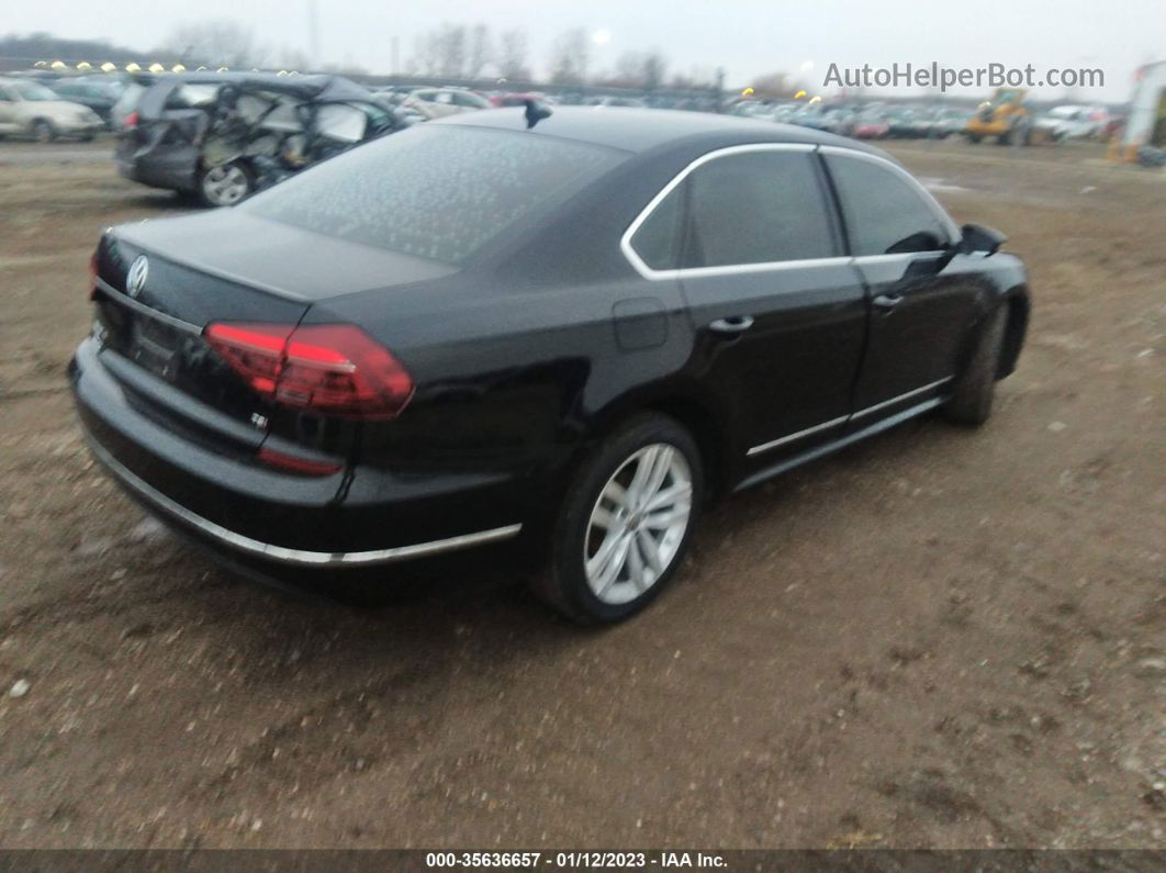 2017 Volkswagen Passat 1.8t Se Черный vin: 1VWGT7A37HC074823