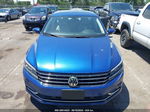 2017 Volkswagen Passat 1.8t Se Синий vin: 1VWGT7A37HC080993