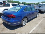 2017 Volkswagen Passat 1.8t Se Синий vin: 1VWGT7A37HC080993