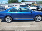 2017 Volkswagen Passat 1.8t Se Синий vin: 1VWGT7A37HC080993