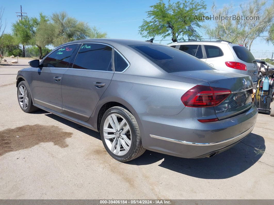 2017 Volkswagen Passat 1.8t Se Gray vin: 1VWGT7A38HC010189