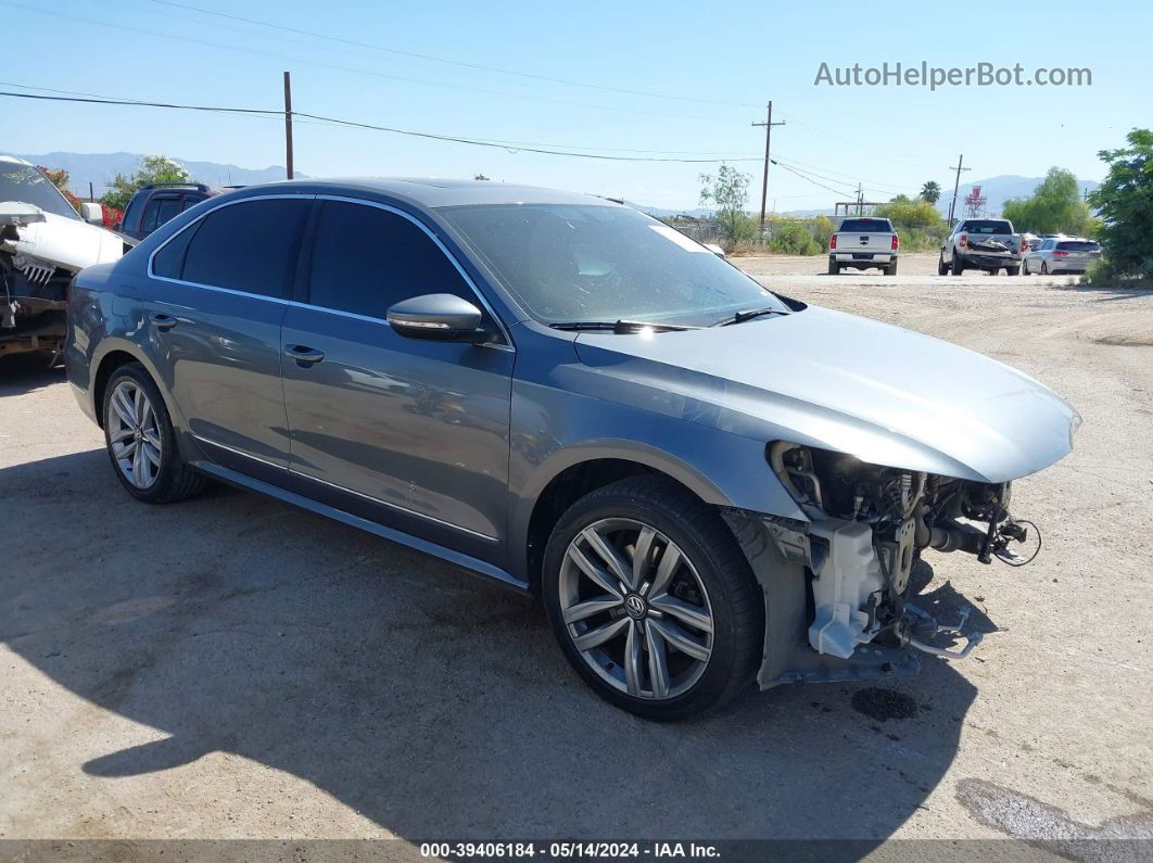 2017 Volkswagen Passat 1.8t Se Gray vin: 1VWGT7A38HC010189