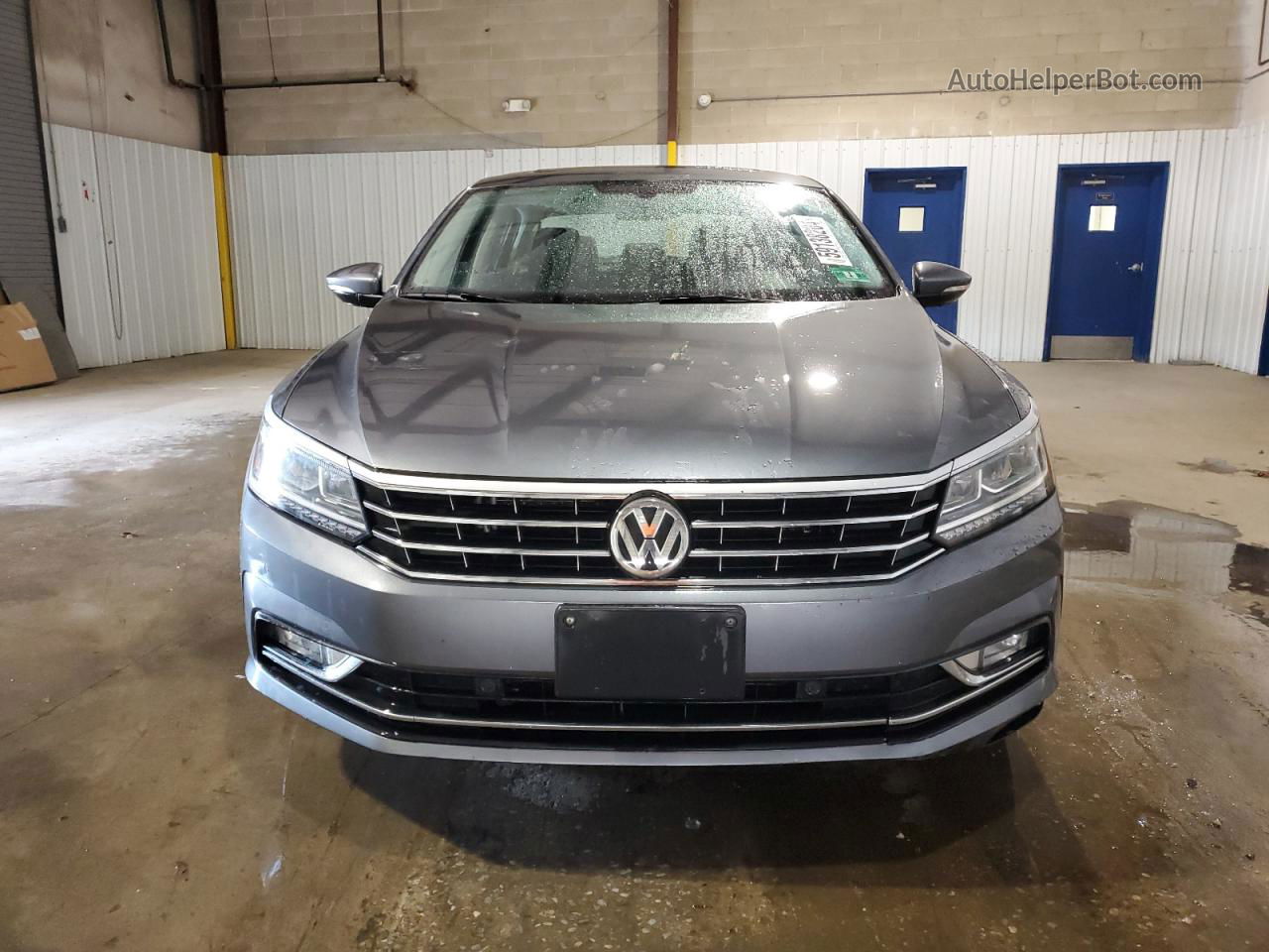 2017 Volkswagen Passat Se Gray vin: 1VWGT7A38HC057125