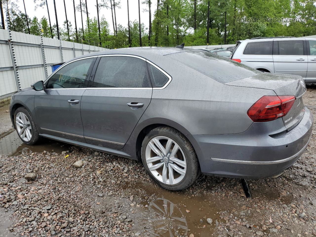 2017 Volkswagen Passat Se Серый vin: 1VWGT7A38HC057612