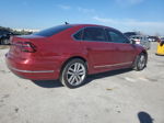 2017 Volkswagen Passat Se Red vin: 1VWGT7A38HC059022