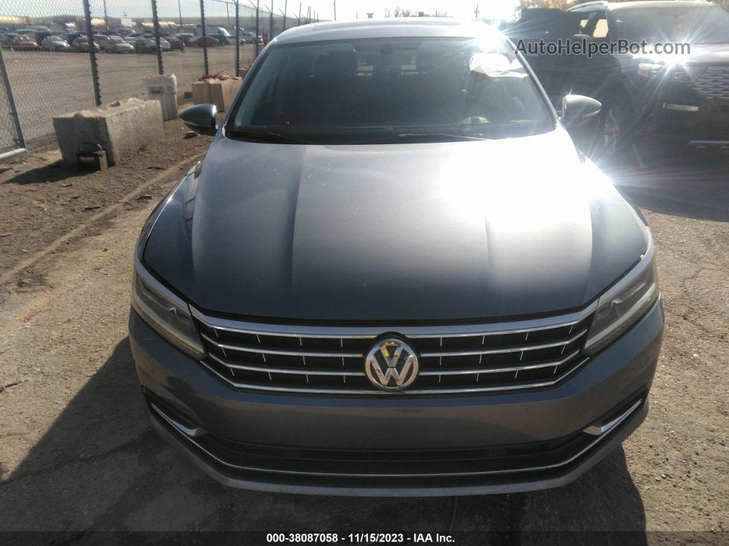 2017 Volkswagen Passat 1.8t Se Gray vin: 1VWGT7A39HC078226