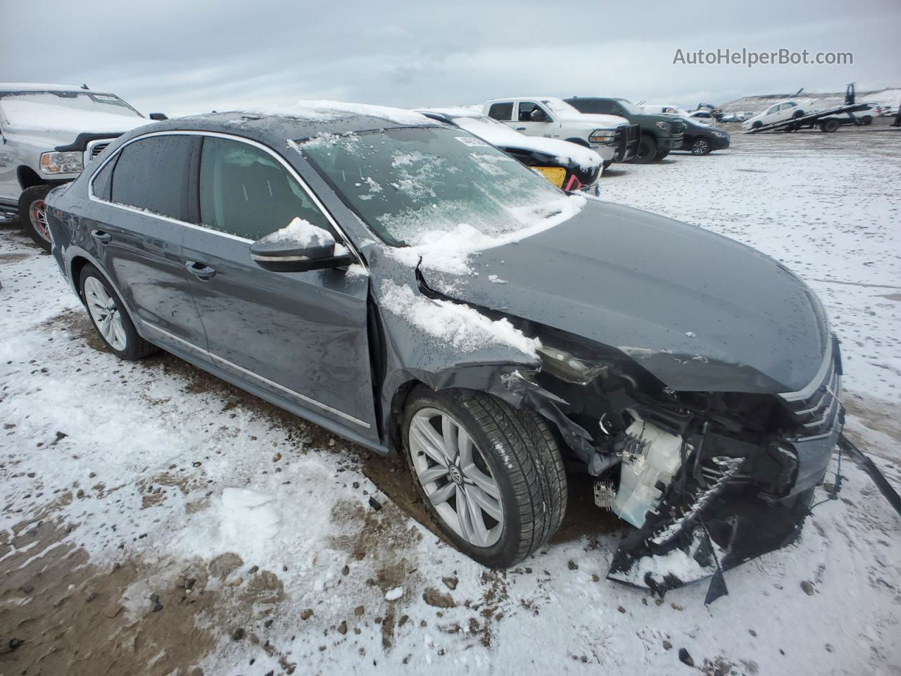 2017 Volkswagen Passat Se Charcoal vin: 1VWGT7A3XHC027057