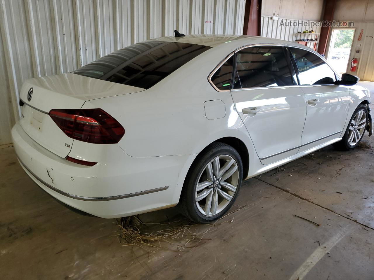 2017 Volkswagen Passat Se White vin: 1VWGT7A3XHC057594