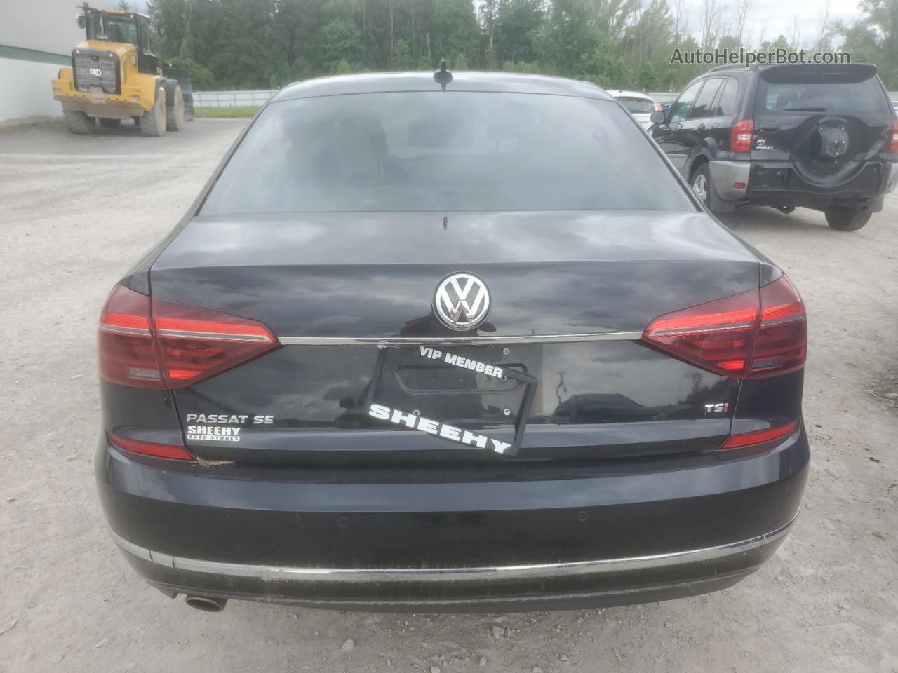 2017 Volkswagen Passat Se Black vin: 1VWGT7A3XHC072225