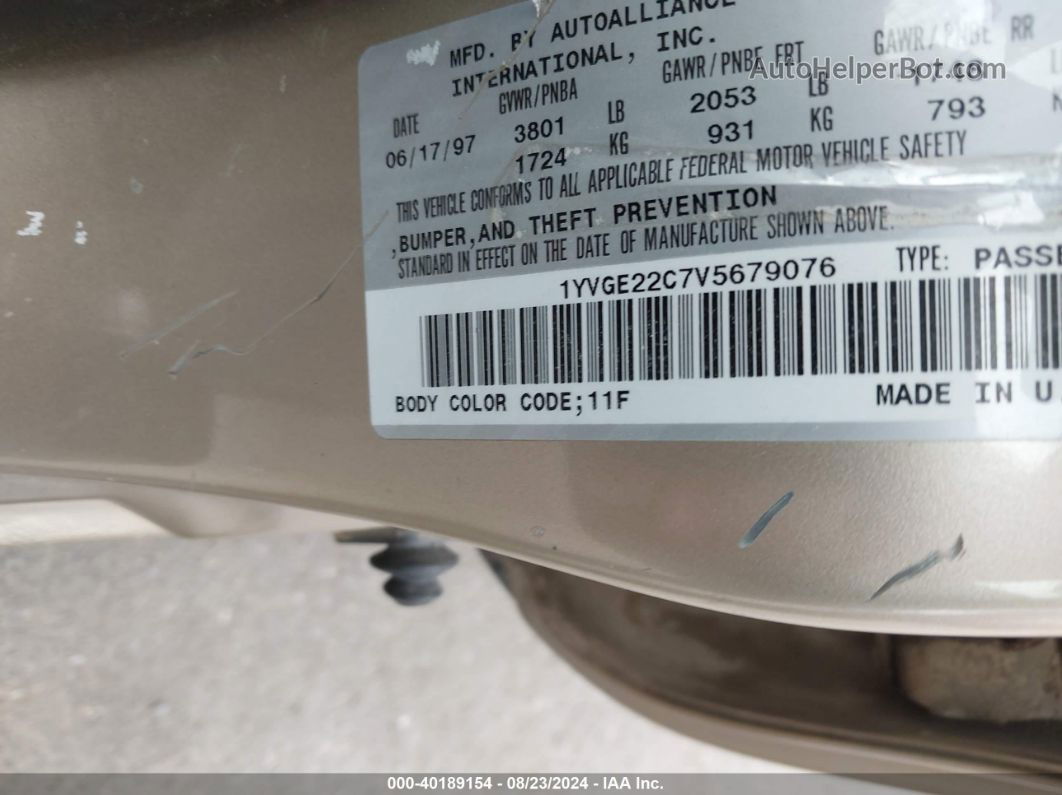 Price & History 1997 Mazda 626 Dx/lx 2l I4 Fi F4 vin