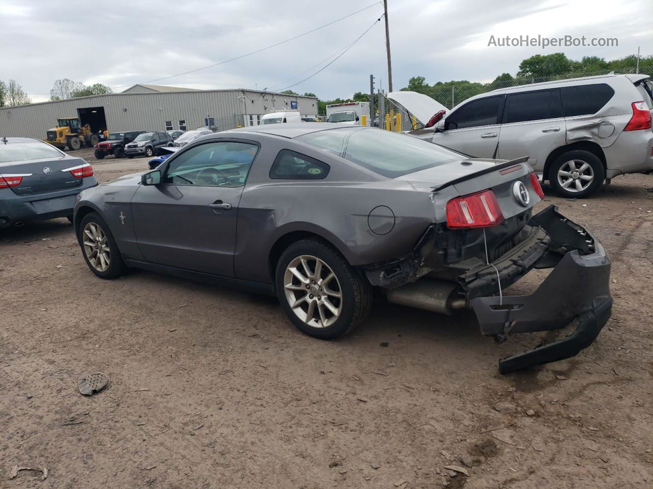 2011 Ford Mustang  Серый vin: 1ZVBP8AM0B5103247