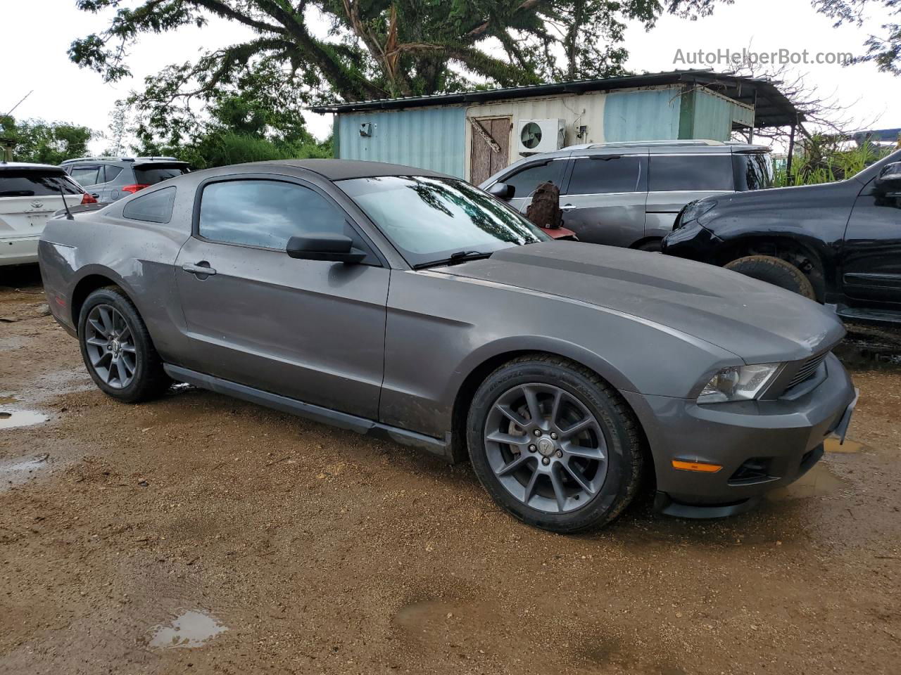 2011 Ford Mustang  Charcoal vin: 1ZVBP8AM0B5107637