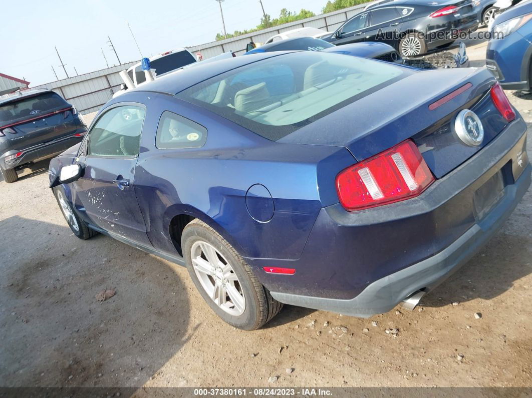 2011 Ford Mustang V6 Blue vin: 1ZVBP8AM0B5108688