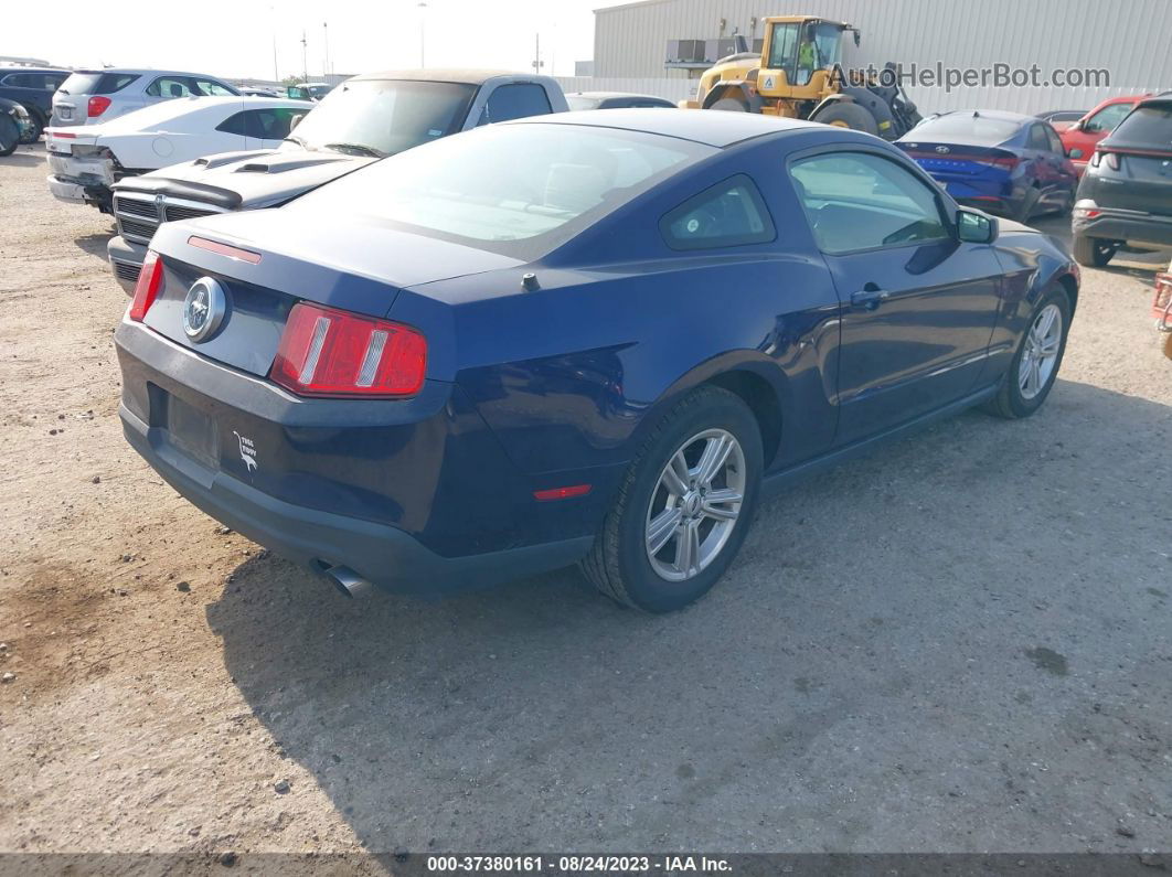 2011 Ford Mustang V6 Blue vin: 1ZVBP8AM0B5108688