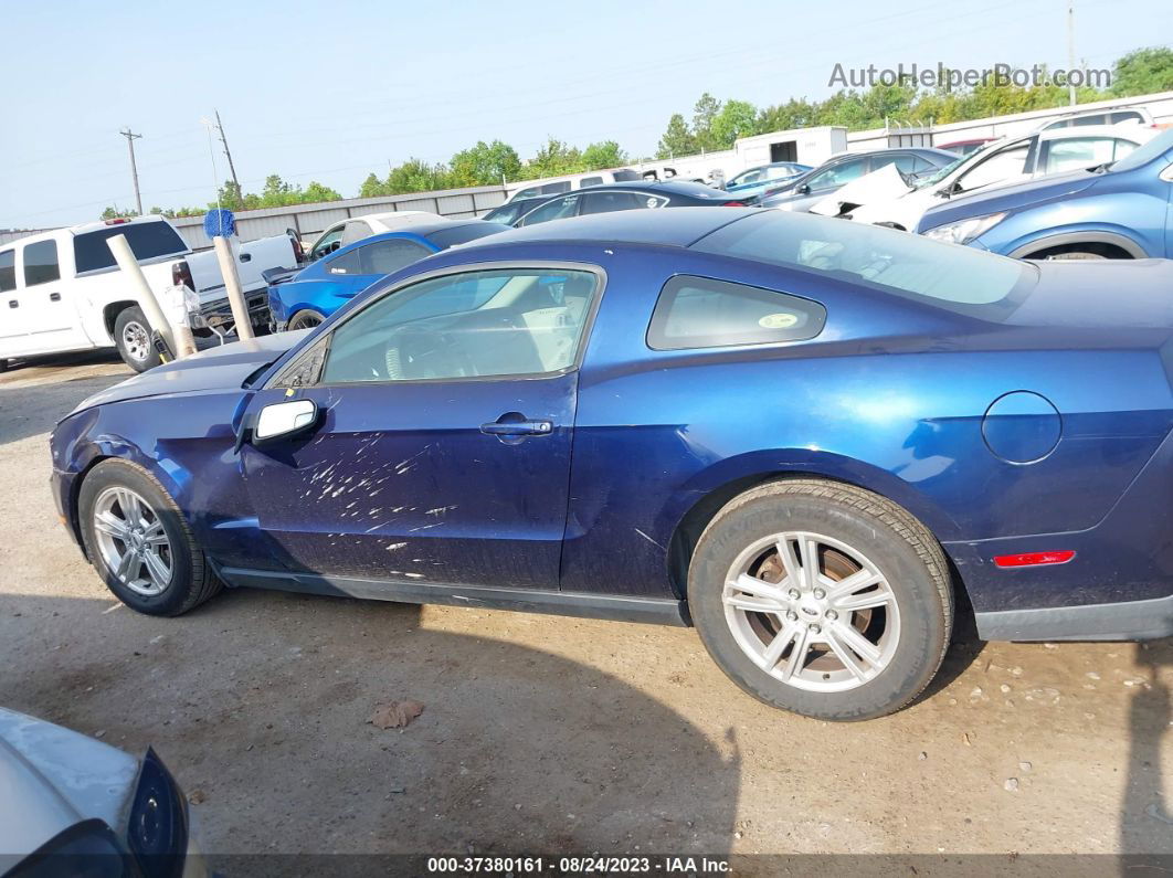 2011 Ford Mustang V6 Blue vin: 1ZVBP8AM0B5108688