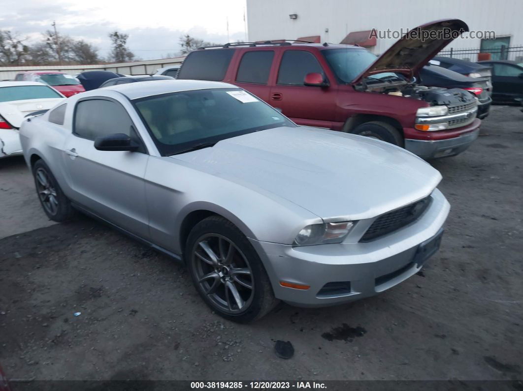 2011 Ford Mustang V6 Premium Silver vin: 1ZVBP8AM0B5109517