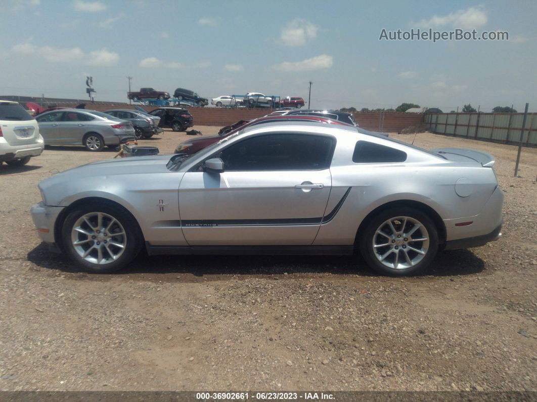 2011 Ford Mustang V6 Silver vin: 1ZVBP8AM0B5119304