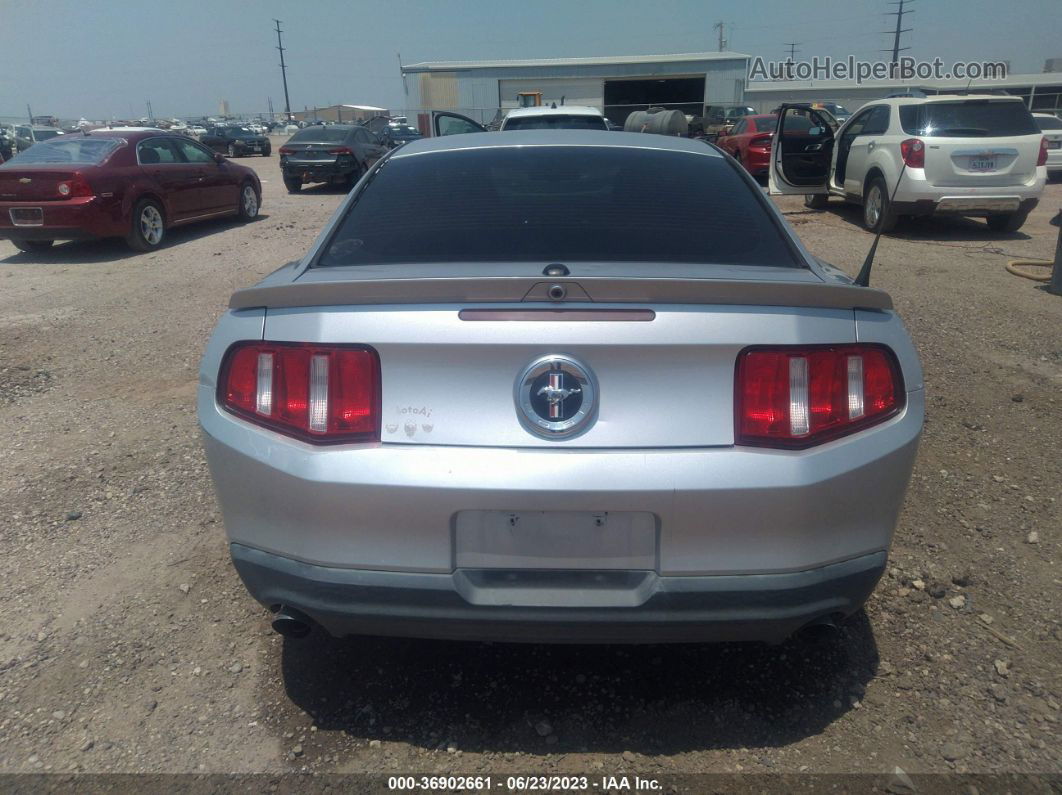 2011 Ford Mustang V6 Silver vin: 1ZVBP8AM0B5119304