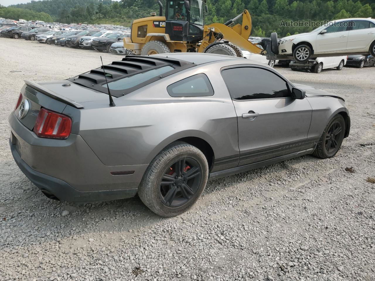 2011 Ford Mustang  Gray vin: 1ZVBP8AM0B5120713