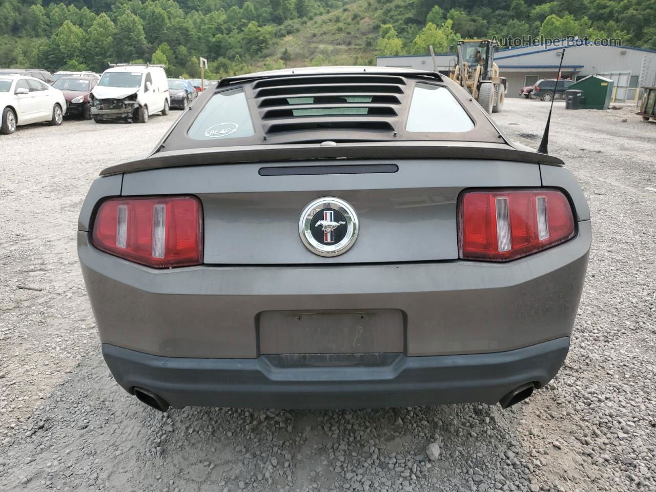 2011 Ford Mustang  Gray vin: 1ZVBP8AM0B5120713