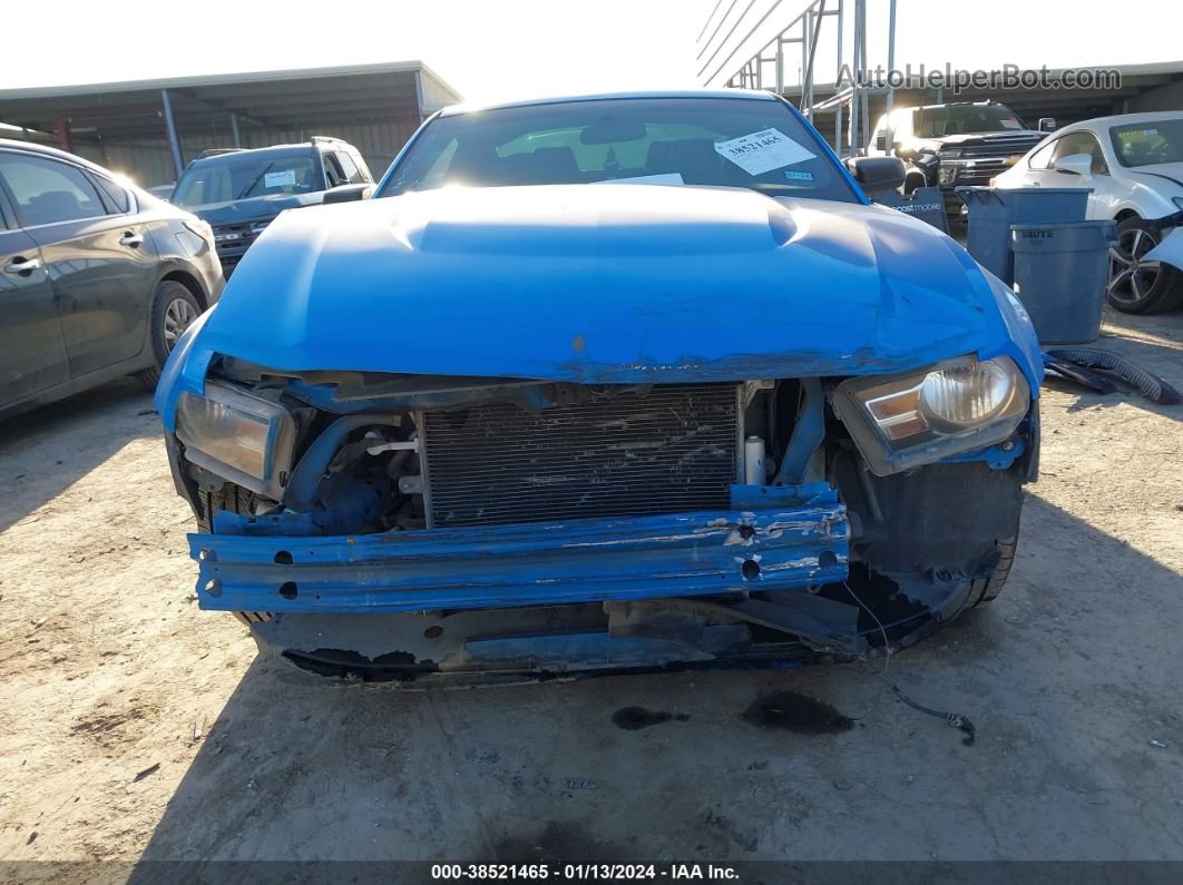 2011 Ford Mustang V6 Синий vin: 1ZVBP8AM0B5153565