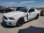 2014 Ford Mustang  White vin: 1ZVBP8AM0E5320253