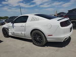 2014 Ford Mustang  White vin: 1ZVBP8AM0E5320253