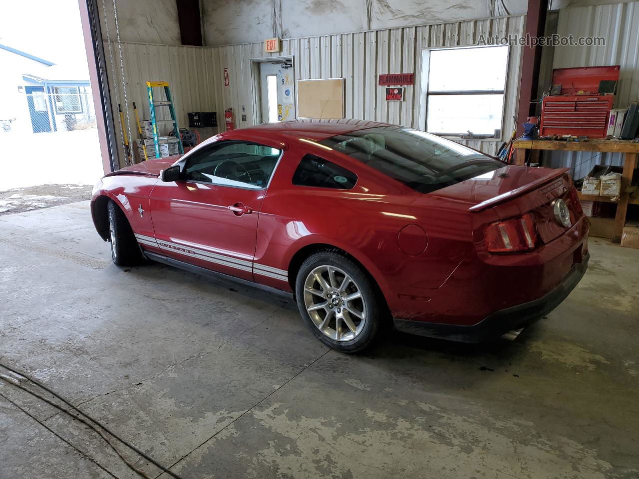 2011 Ford Mustang  Crimson vin: 1ZVBP8AM1B5129601