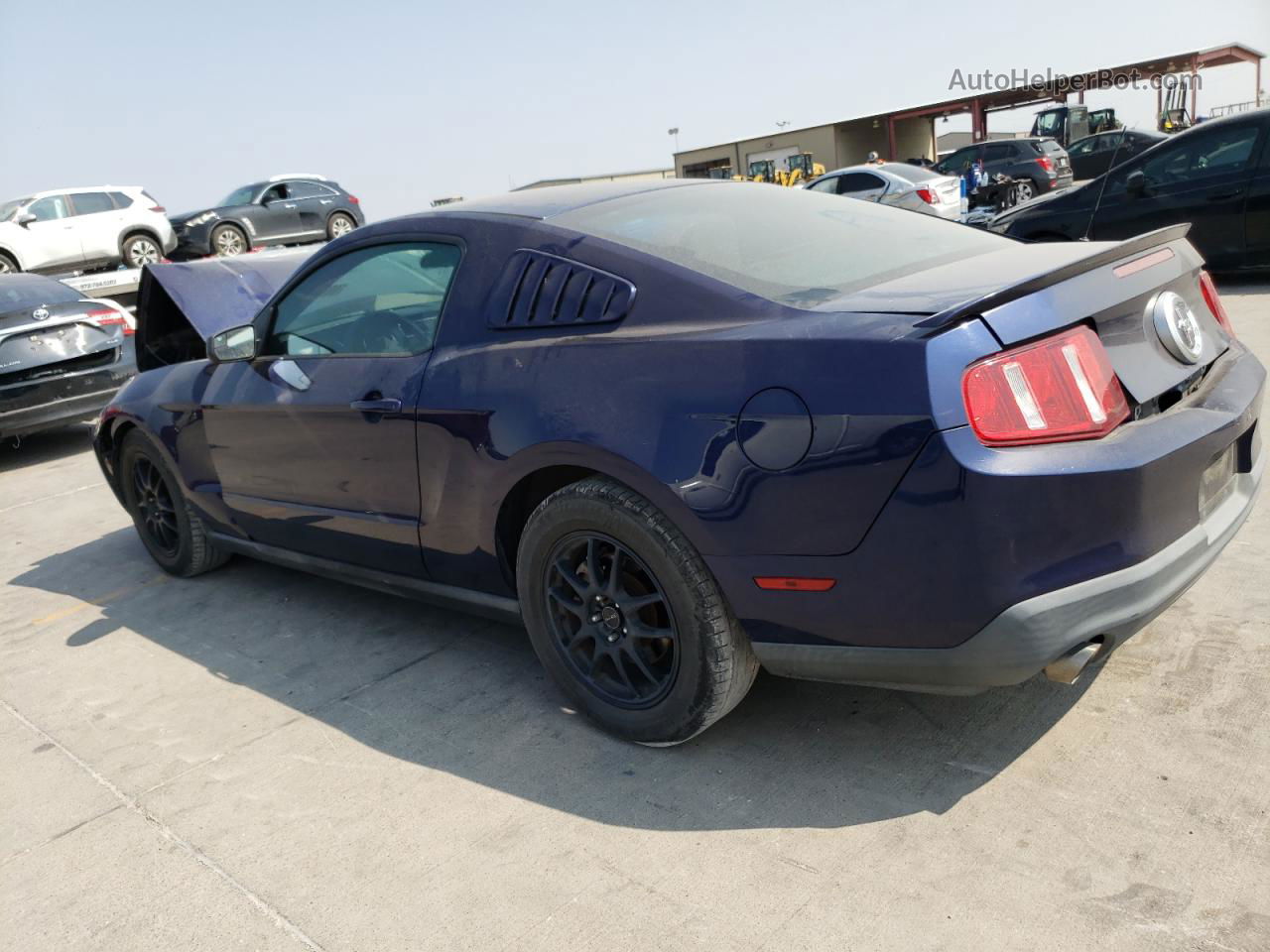 2011 Ford Mustang  Blue vin: 1ZVBP8AM1B5138797