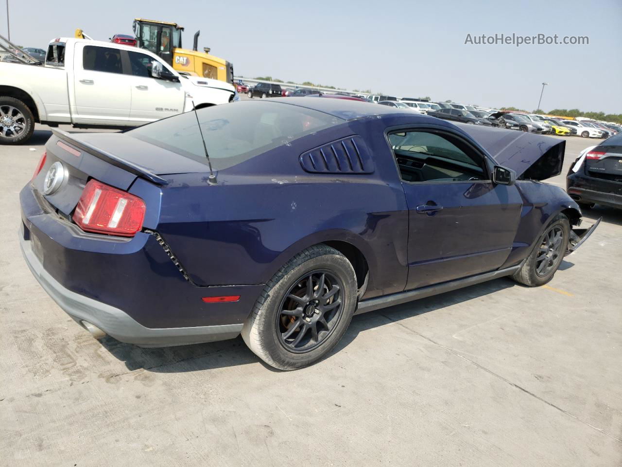 2011 Ford Mustang  Синий vin: 1ZVBP8AM1B5138797