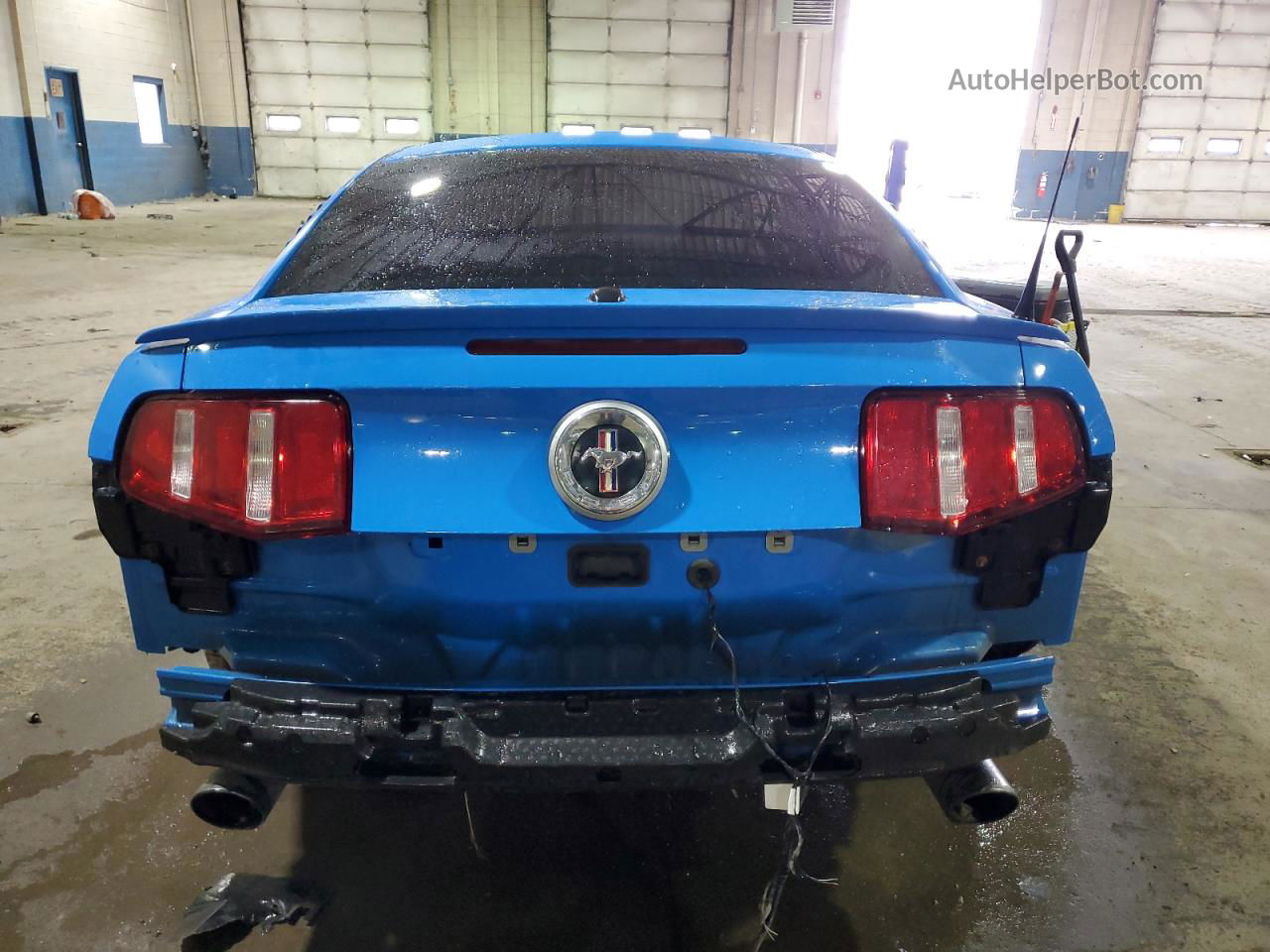 2011 Ford Mustang  Blue vin: 1ZVBP8AM1B5153459