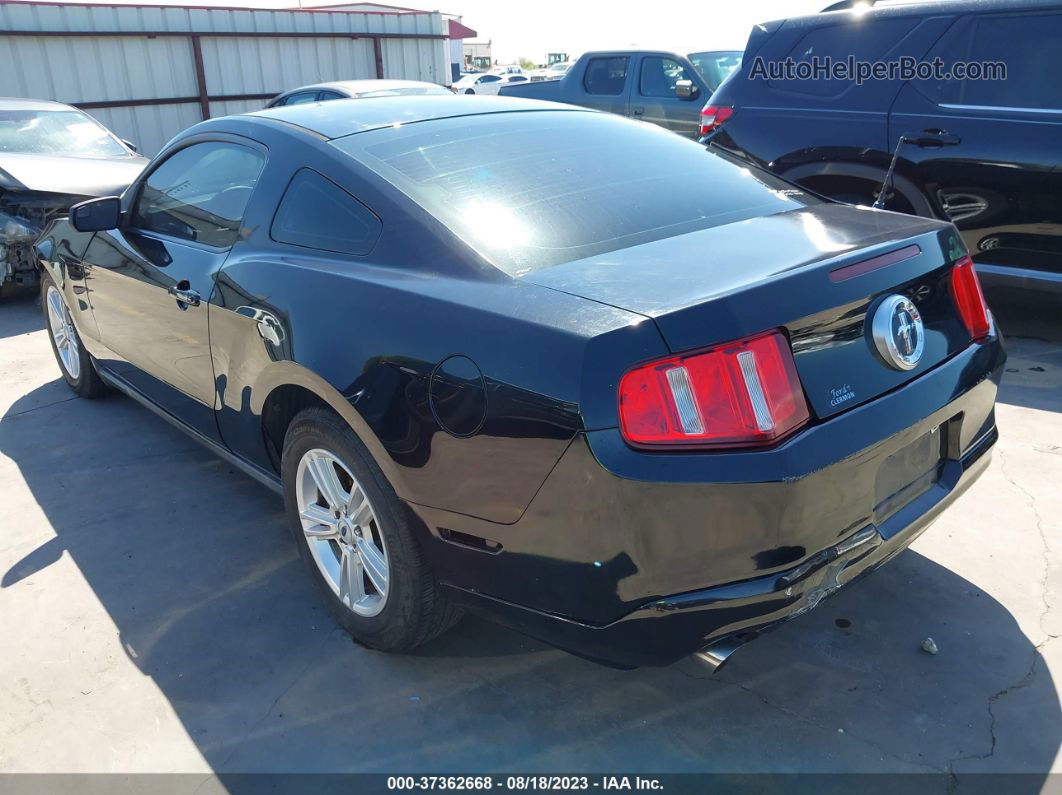 2011 Ford Mustang V6 Black vin: 1ZVBP8AM2B5164566