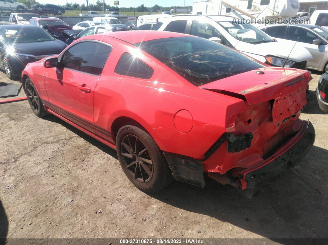 2014 Ford Mustang V6 Premium Red vin: 1ZVBP8AM2E5232305