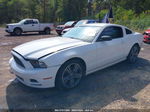 2014 Ford Mustang V6 White vin: 1ZVBP8AM2E5298045