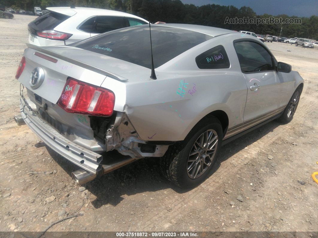 2011 Ford Mustang V6 Silver vin: 1ZVBP8AM3B5104005