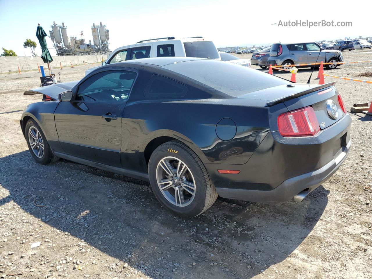 2011 Ford Mustang  Черный vin: 1ZVBP8AM3B5111598