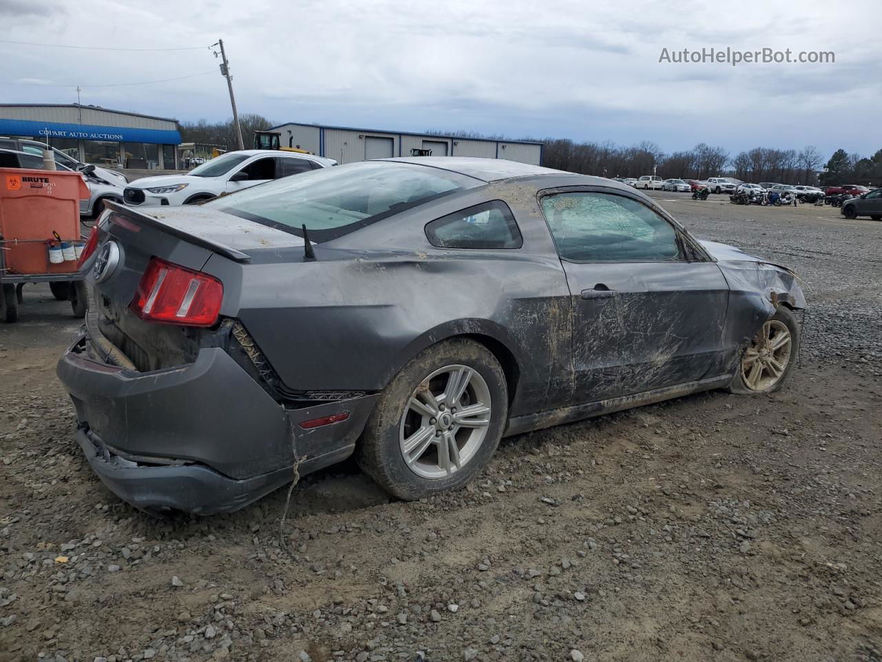 2011 Ford Mustang  Gray vin: 1ZVBP8AM3B5115537