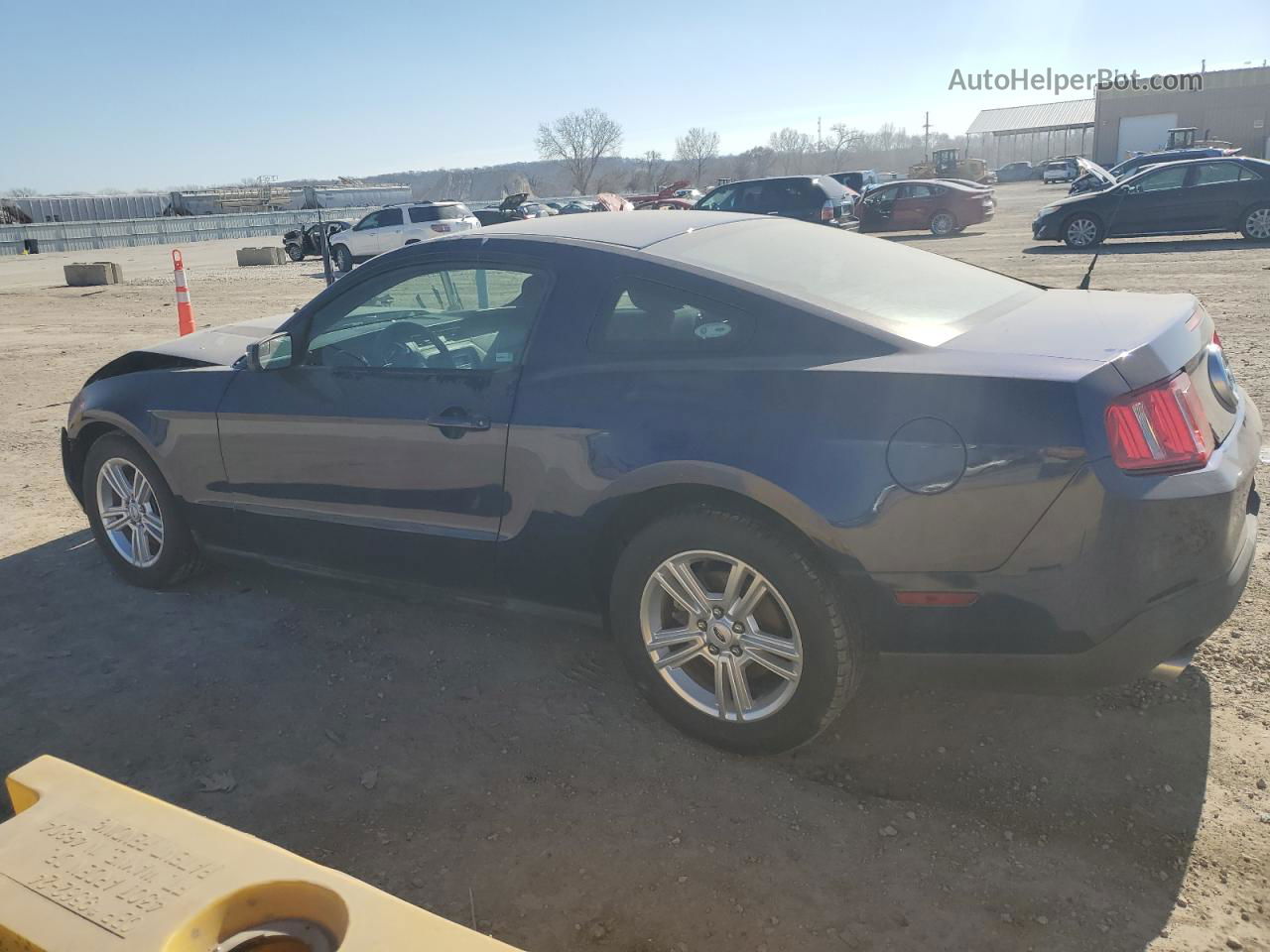 2011 Ford Mustang  Blue vin: 1ZVBP8AM3B5133875