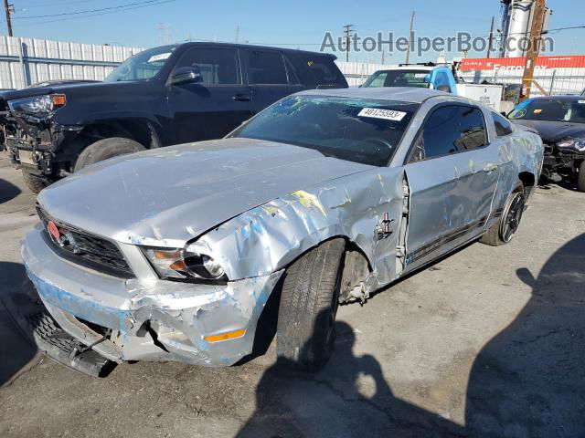 2011 Ford Mustang  Gray vin: 1ZVBP8AM3B5137053