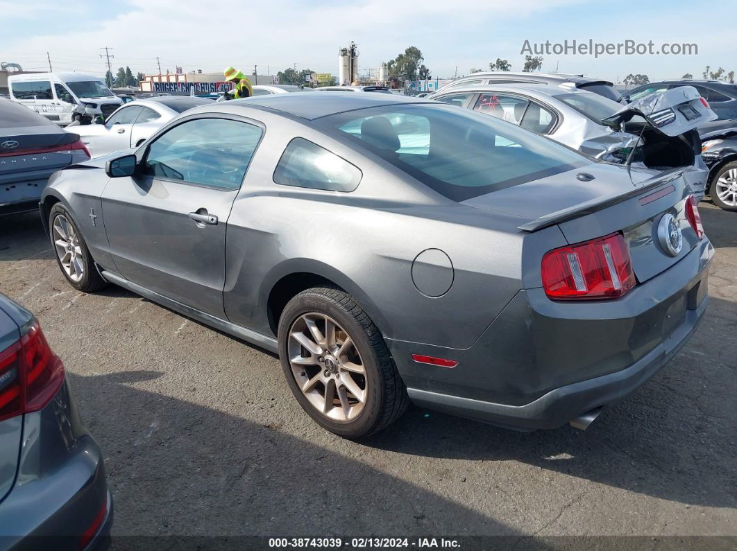 2011 Ford Mustang V6 Premium Gray vin: 1ZVBP8AM3B5142222