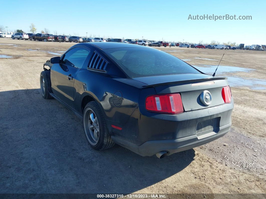 2011 Ford Mustang V6 Black vin: 1ZVBP8AM3B5160302