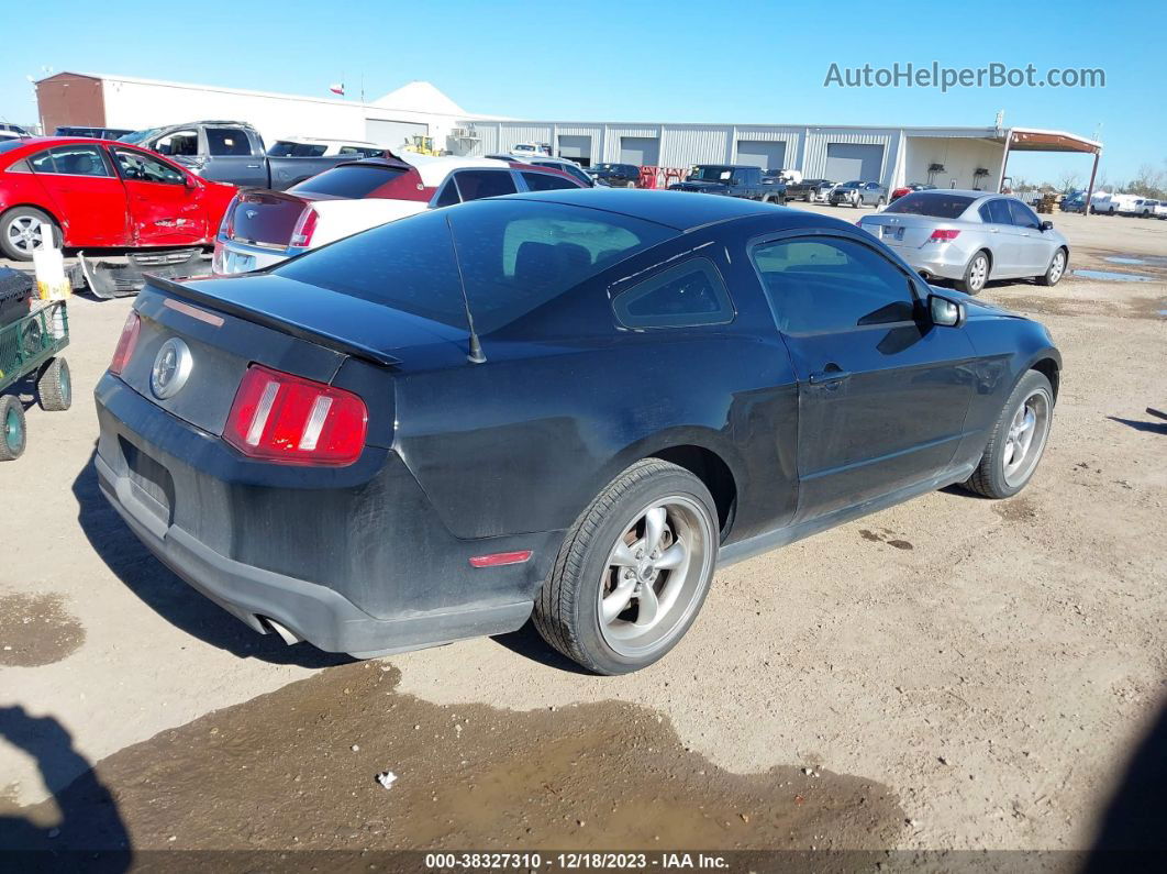 2011 Ford Mustang V6 Black vin: 1ZVBP8AM3B5160302