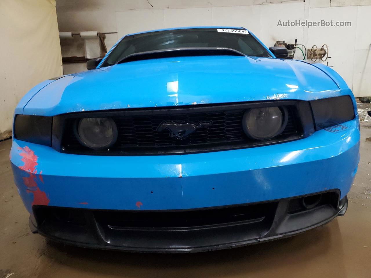 2011 Ford Mustang  Blue vin: 1ZVBP8AM3B5162048