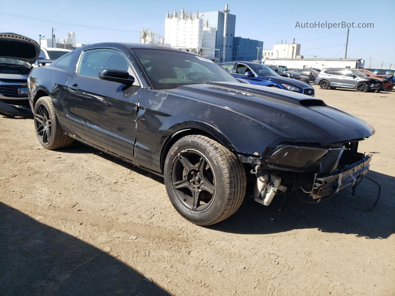 2011 Ford Mustang  Black vin: 1ZVBP8AM4B5102988