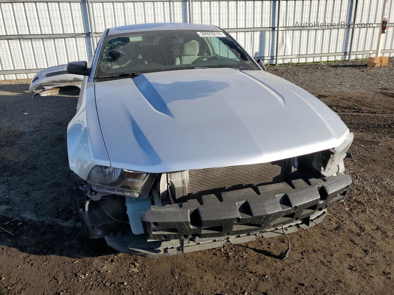 2011 Ford Mustang  Silver vin: 1ZVBP8AM4B5142861