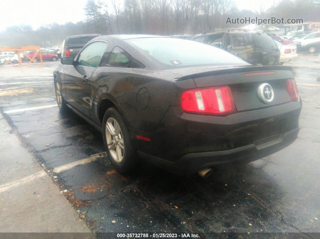 2011 Ford Mustang V6 Black vin: 1ZVBP8AM4B5152838