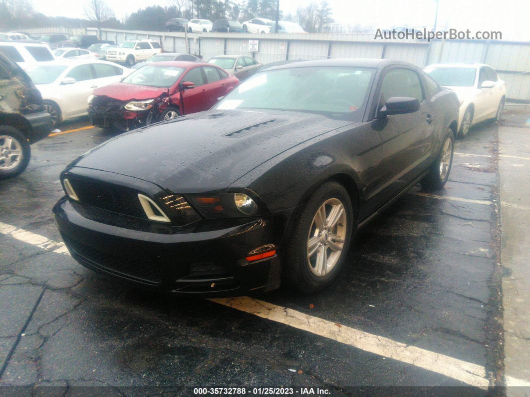 2011 Ford Mustang V6 Black vin: 1ZVBP8AM4B5152838