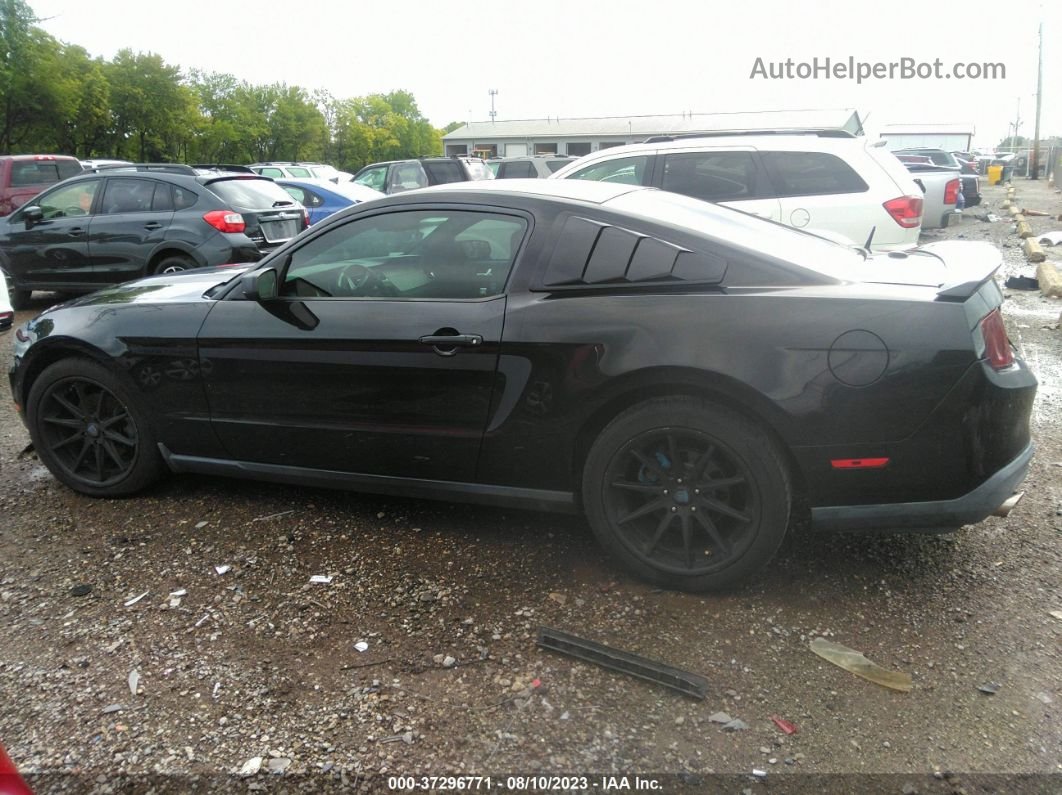 2011 Ford Mustang V6 Black vin: 1ZVBP8AM4B5154752